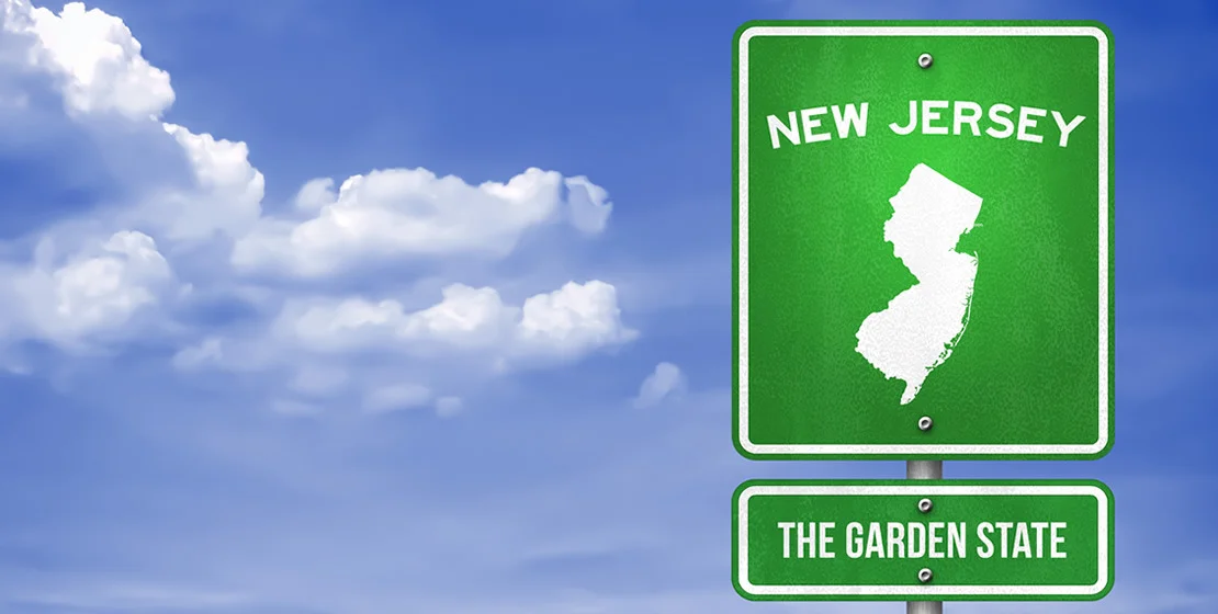 New Jersey Highway sign - Illustration